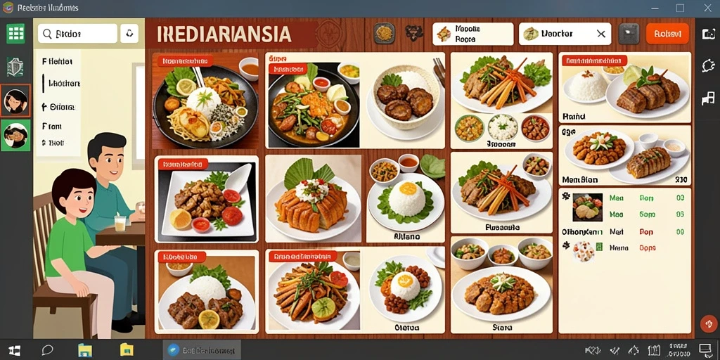 Tampilan antarmuka yang menarik dan ramah pengguna.