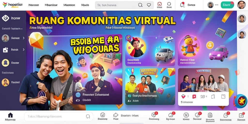 Tampilan awal aplikasi LUCKYMINO yang menarik.