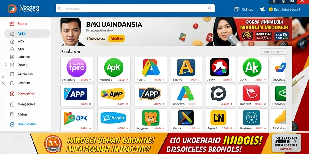 Tampilan antarmuka permainan yang menarik dan mudah dinavigasi.