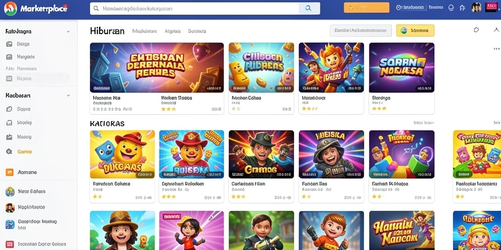Tampilan antarmuka yang menarik dan user-friendly.